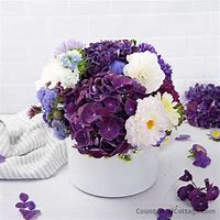 Image result for Purple Hydrangea Bouquet