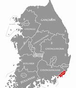 Image result for Busan Korea Map