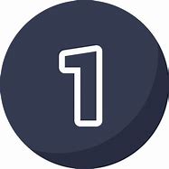 Image result for Number 1 Icon