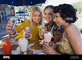 Image result for Friends Cast Drinking Milkshakes