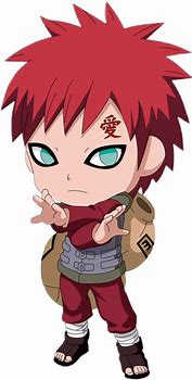 Image result for Gaara Chibi PNG