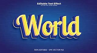 Image result for In the World Text Design