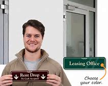 Image result for Leasing Office Signs