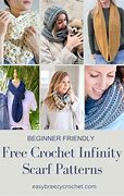 Image result for Free Crochet Patterns Infinity Scarves