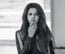 Image result for Photo Vogue Selena Gomez Black and White