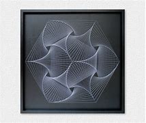 Image result for String Art Black and White