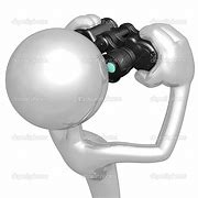 Image result for Looking through Binoculars