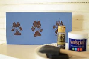 Image result for Making Dog Paw Prints