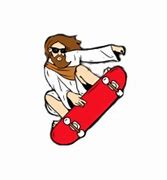 Image result for Jesus Skateboarding T Pose Meme