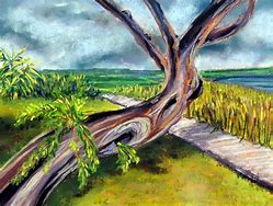 Image result for Twisted Tree Painting