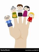 Image result for Family Finger Puppets