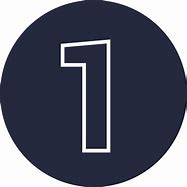 Image result for Number 1 Icon