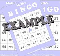 Image result for Math Bingo Set