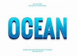 Image result for Ocean Text