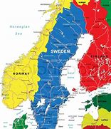 Image result for Map Norway Sweden and Finland