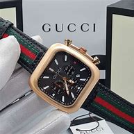 Image result for Gucci Black Leather Watch