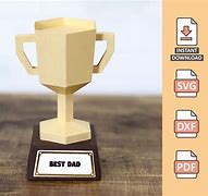 Image result for Trophy Soocer Papercraft