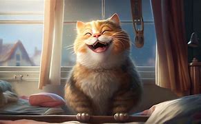 Image result for Happy Ginger Cat