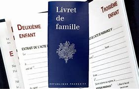 Image result for Livret De Famille