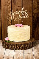 Image result for Gold Wedding Cake Toppers