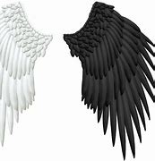 Image result for Angel Wings Clip Art Black and White