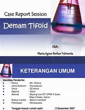 Image result for Poster Demam Tifoid