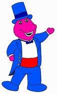 Image result for Barney Blue Top Hat