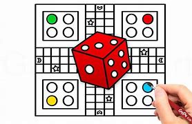 Image result for Ludo Drawing