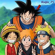 Image result for Luffy Naruto Ichigo