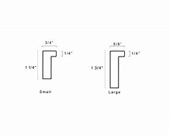 Image result for Wood Frame Sizes