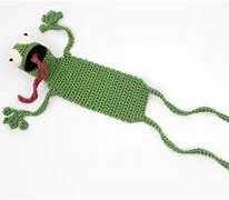 Image result for Crochet Frog Bookmark