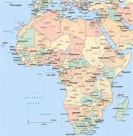 Image result for africa countries map