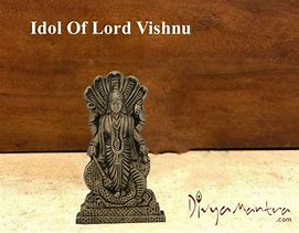 Image result for Lord Vishnu Idol