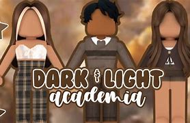 Image result for Dark Academia Dress to Impress Roblox