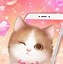 Image result for Kawaii Pink Cat Background