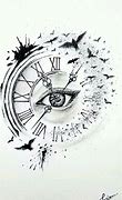 Image result for Broken Clock Ink Drawing