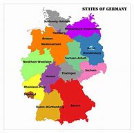 Image result for Germany Map German States