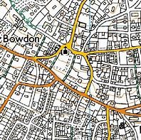 Image result for Bowdon On a Map