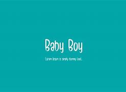 Image result for Baby Boy Font