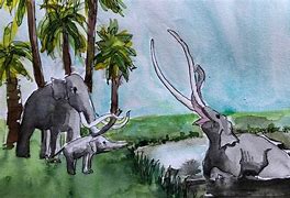 Image result for La Brea Tar Pits Clip Art