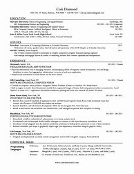 Image result for Harvard Resume Template Word Document