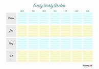 Image result for Weekly Planner Template