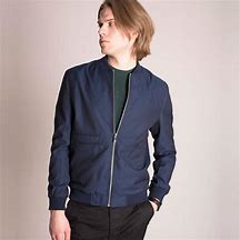 Image result for Bomber Jacket Cloth Blue