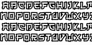 Image result for Old Japanese Font