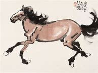 Image result for Xu Beihong Horse Painting