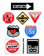 Image result for Love Road Signs