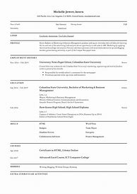 Image result for Internship Resume Template