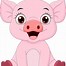 Image result for Cute Pig PNG