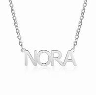 Image result for Heart Name Necklace