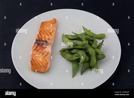 Image result for Salmon Edamame